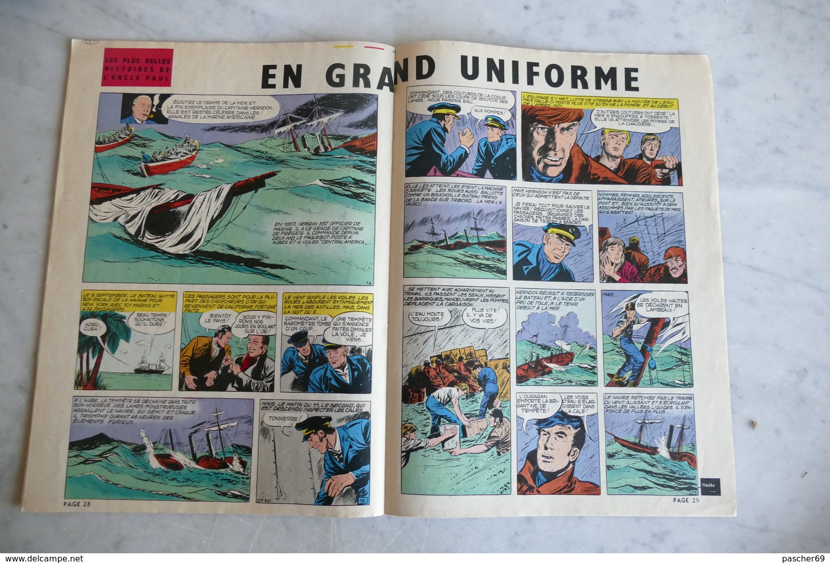 SPIROU hebdomadaire n° 1250 de 1962    / K 38