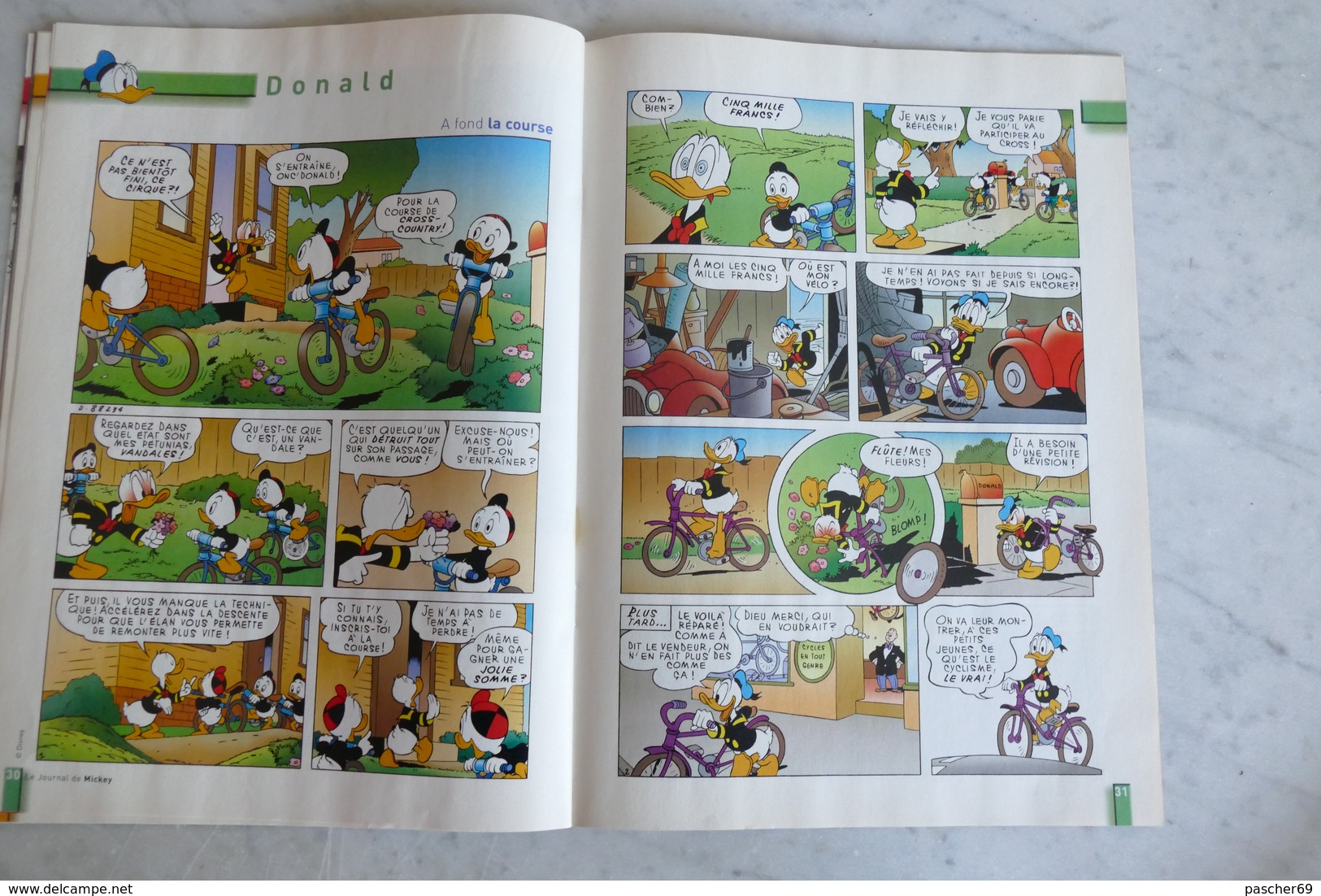 Le journal de Mickey ** Edition spéciale Tour de France ** 2003   / K 39