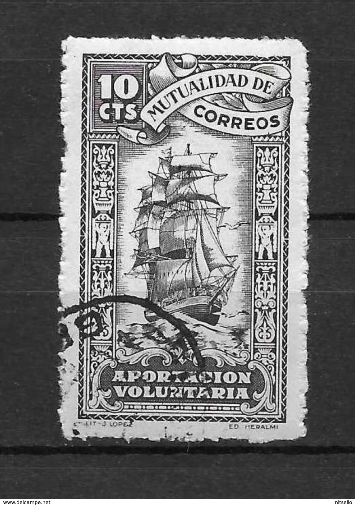 LOTE 1892 D  ///  MUTALIDAD DE CORREOS - Wohlfahrtsmarken