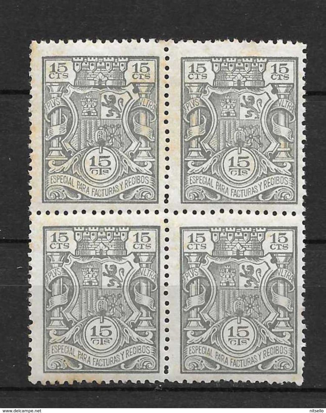 LOTE 1891 D  ///  ESPAÑA  SELLOS FISCALES  -  ESPECIAL FACTURAS Y RECIBOS **MNH - Revenue Stamps
