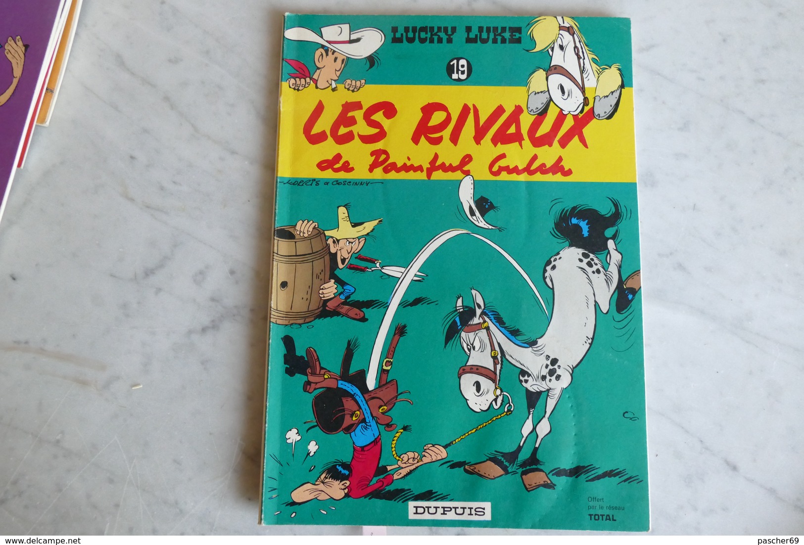 Les Rivaux De Painful Gulch ** Lucky Luke ** Revue 19  / K 43 - Lucky Luke