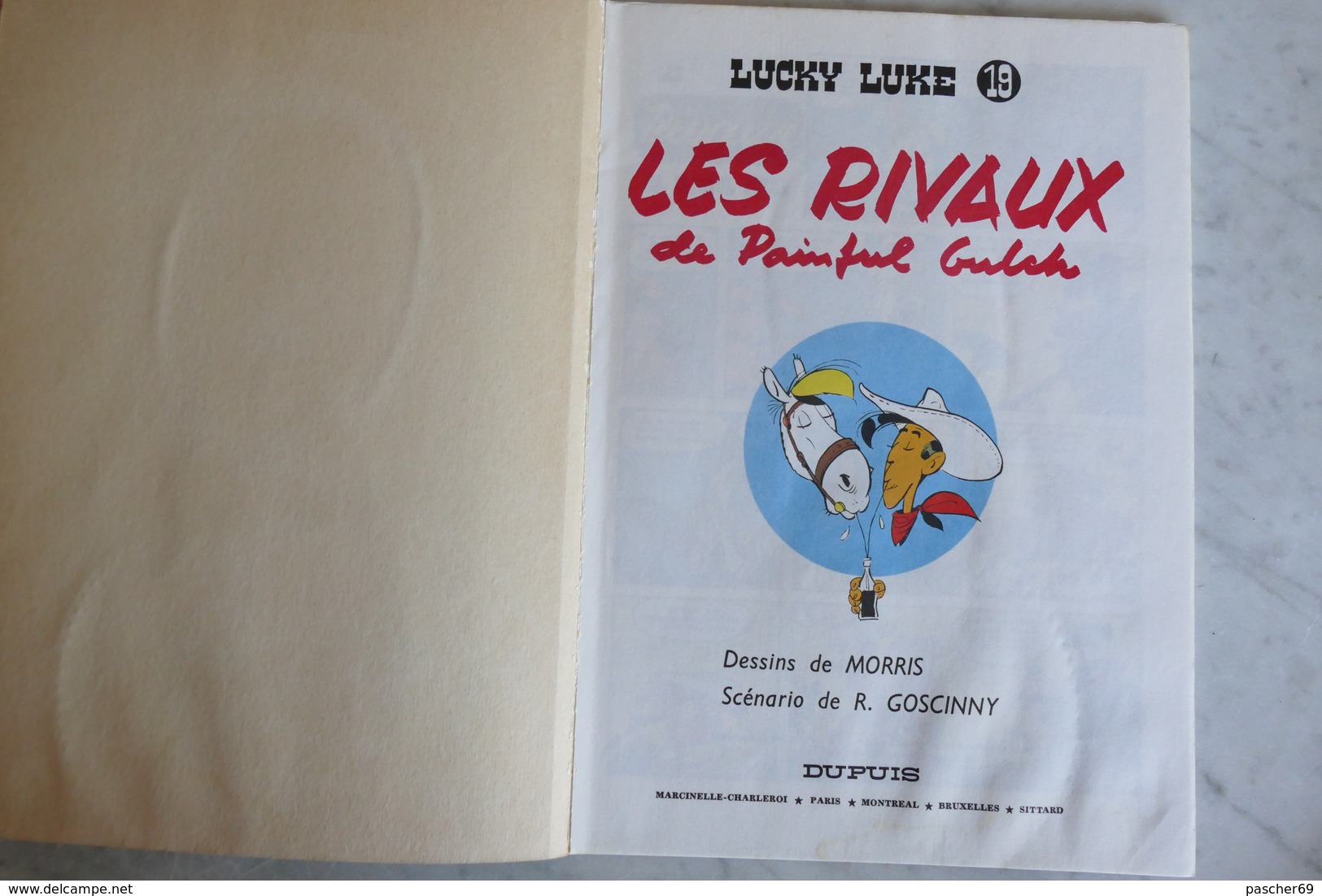 Les Rivaux De Painful Gulch ** Lucky Luke ** Revue 19  / K 43 - Lucky Luke