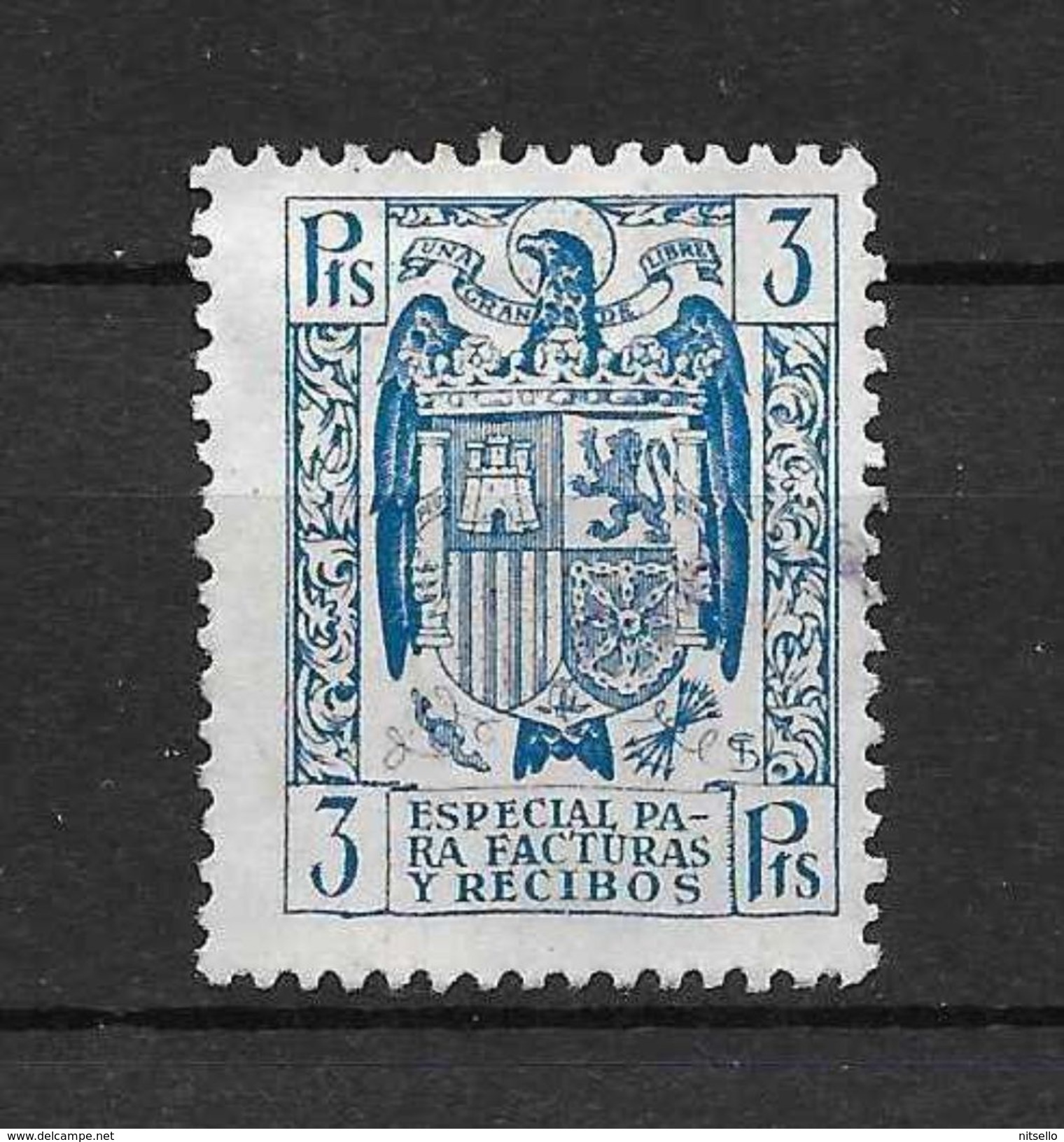 LOTE 1891 D  ///  ESPAÑA  SELLOS FISCALES  -  ESPECIAL FACTURAS Y RECIBOS - Fiscaux