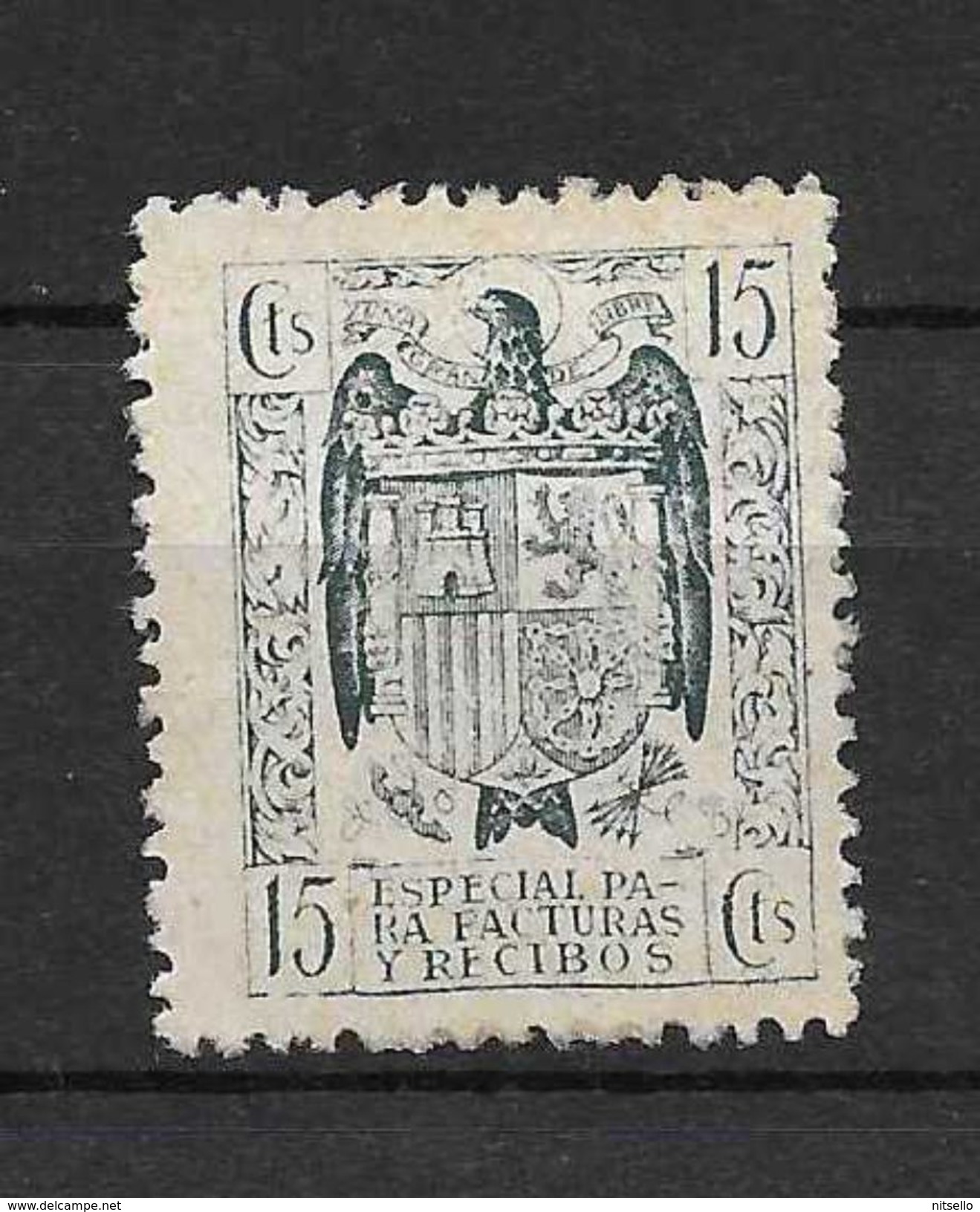 LOTE 1891 D  ///  ESPAÑA  SELLOS FISCALES  -  ESPECIAL FACTURAS Y RECIBOS - Fiscaux