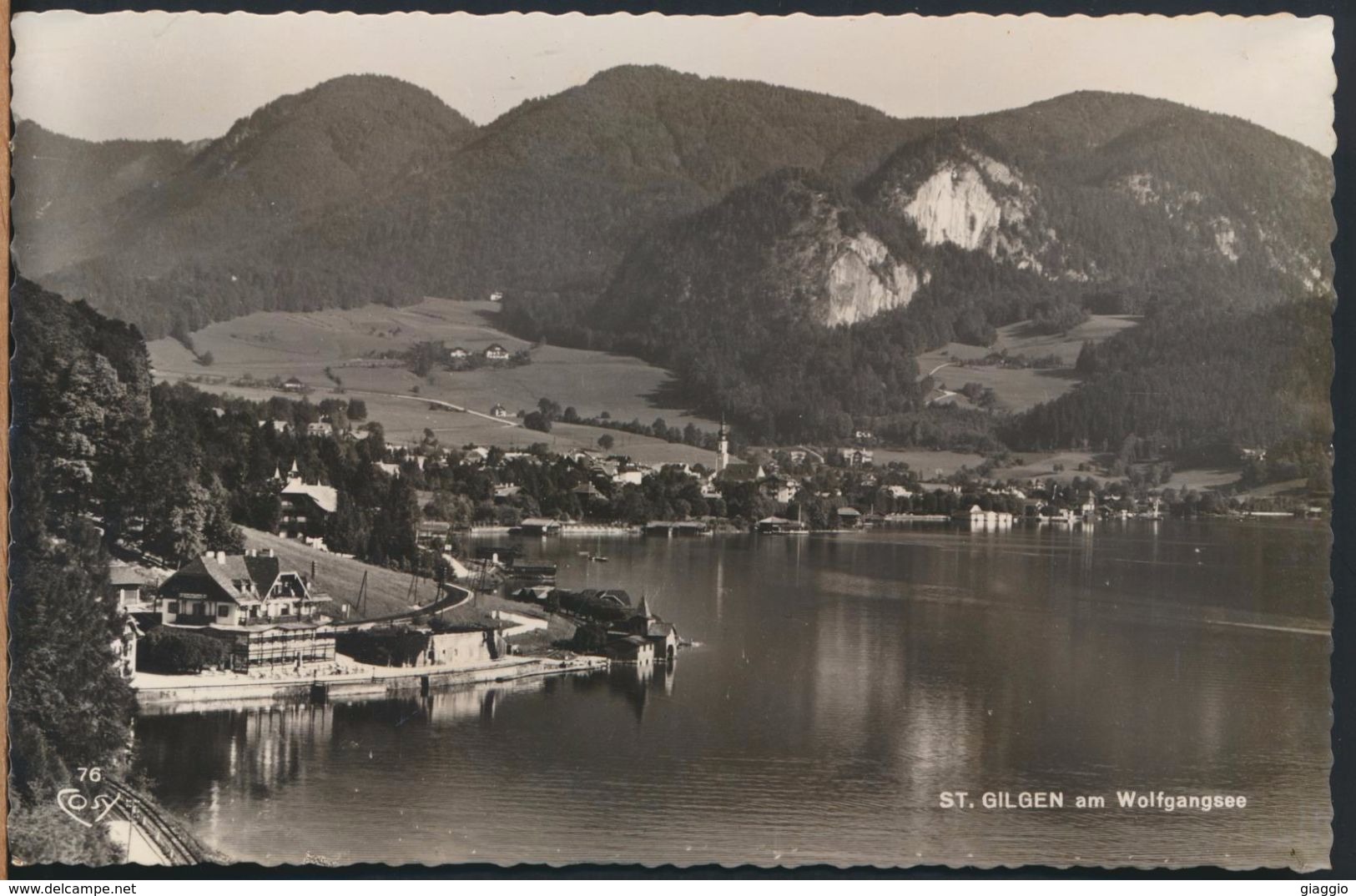 °°° 9090 - ST. GILGEN AM WOLFGANGSEE - 1954 With Stamps °°° - St. Gilgen