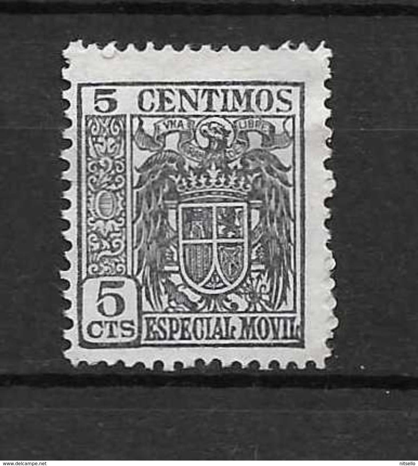 LOTE 1891 D  ///  ESPAÑA  SELLOS FISCALES  -  5 CTOS - Fiscale Zegels