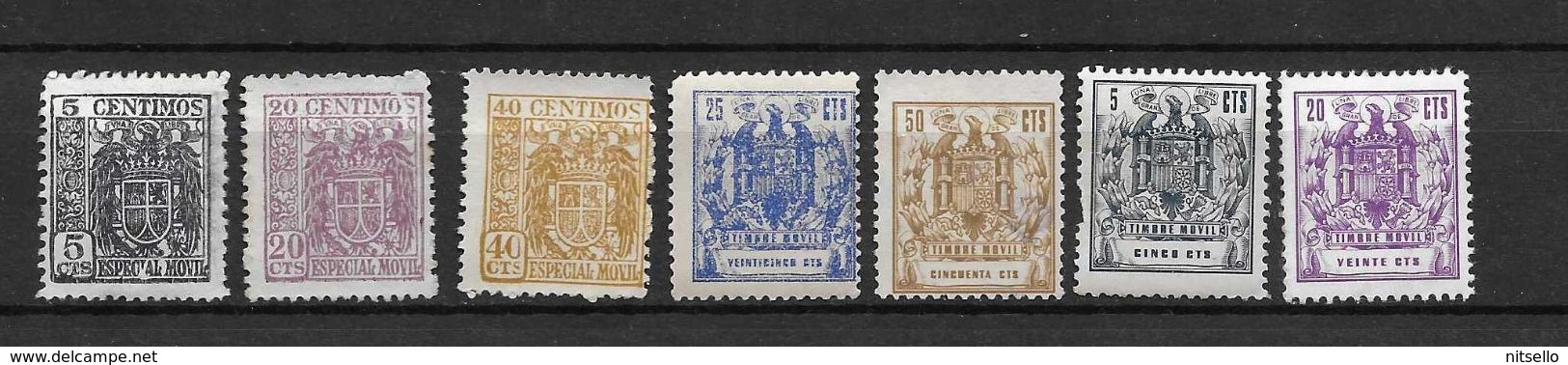 LOTE 1891 D  ///  ESPAÑA  SELLOS FISCALES - Steuermarken