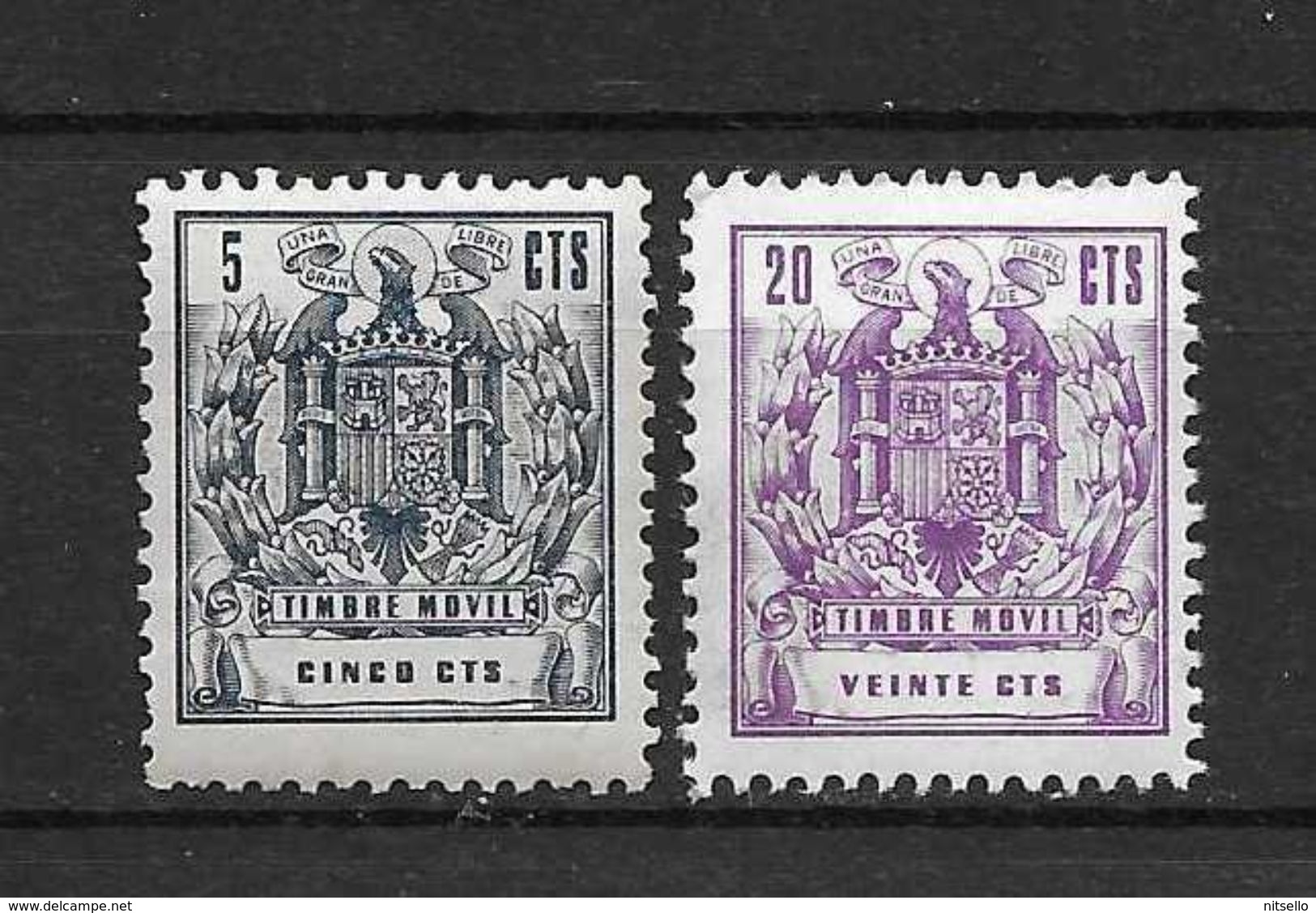 LOTE 1891 D  ///  ESPAÑA  SELLOS FISCALES -  TIMBRE MOVIL - Revenue Stamps