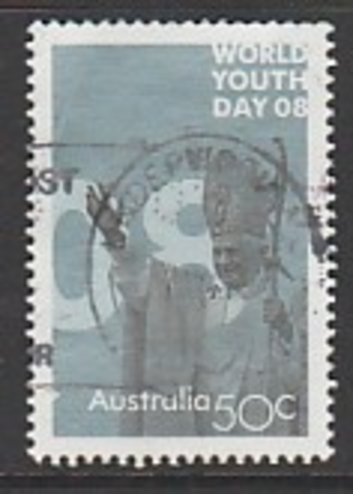 Australia 2008 World Youth Day  50 C Multicoloured Used - Used Stamps