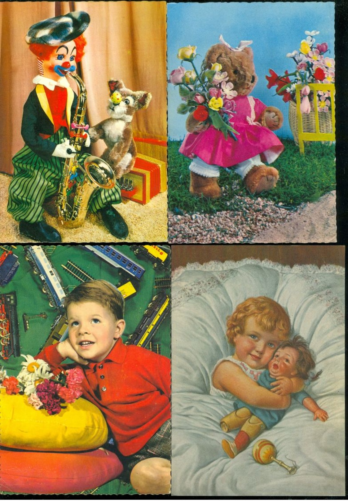 Beau Lot De 60 Cartes Postales De Fantaisie Jouets D' Enfant Jouet    Mooi Lot 60 Postkaarten Van Fantasie Speelgoed - 100 - 499 Cartes