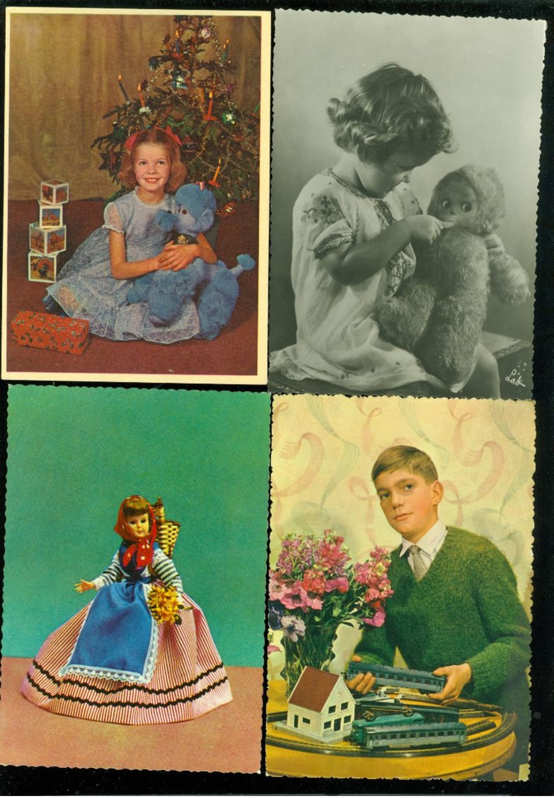 Beau Lot De 60 Cartes Postales De Fantaisie Jouets D' Enfant Jouet    Mooi Lot 60 Postkaarten Van Fantasie Speelgoed - 100 - 499 Cartes