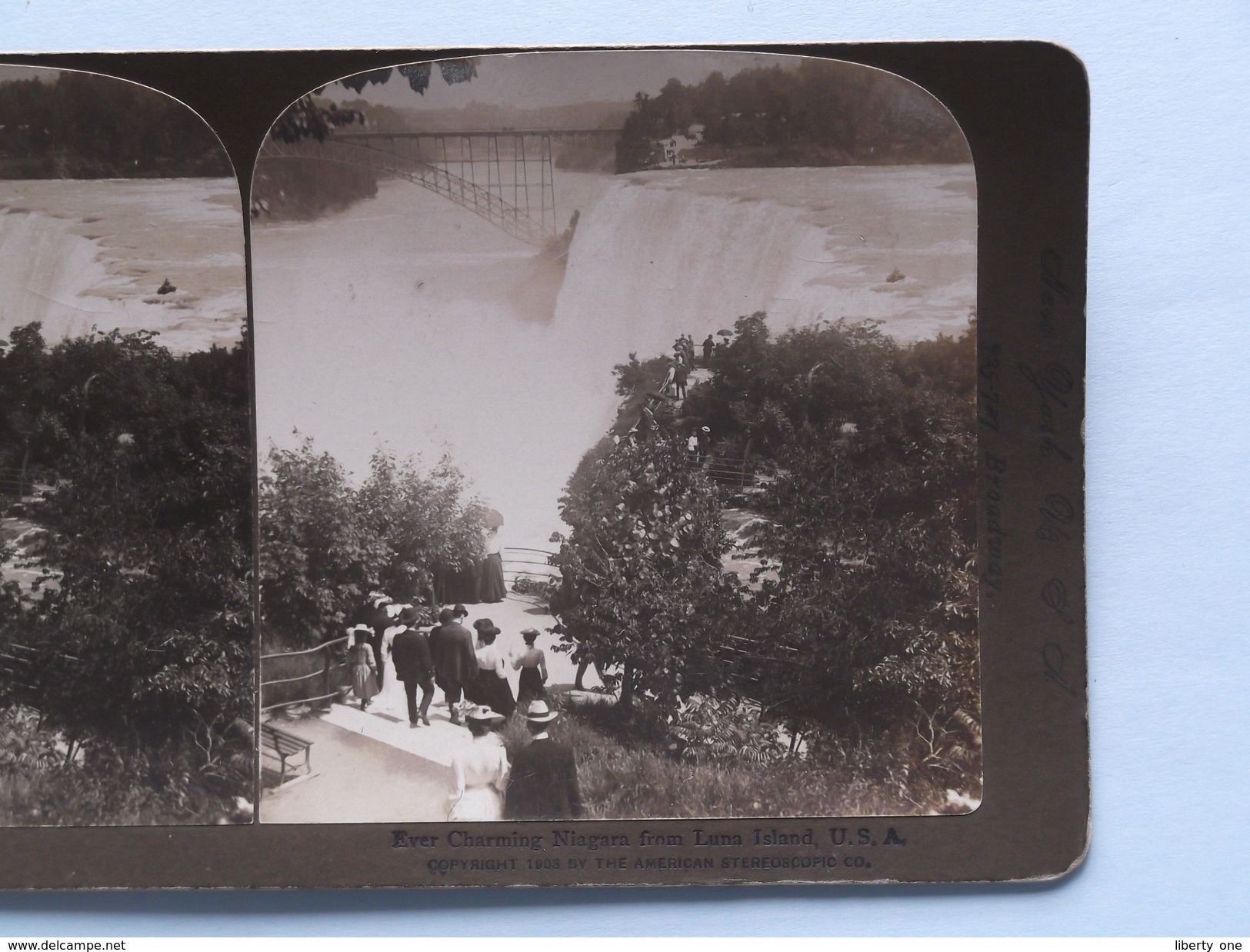 Ever Charming NIAGARA From LUNA Island U.S.A.() Stereo Photo : American Stereo Cy ( Voir Photo ) ! - Photos Stéréoscopiques