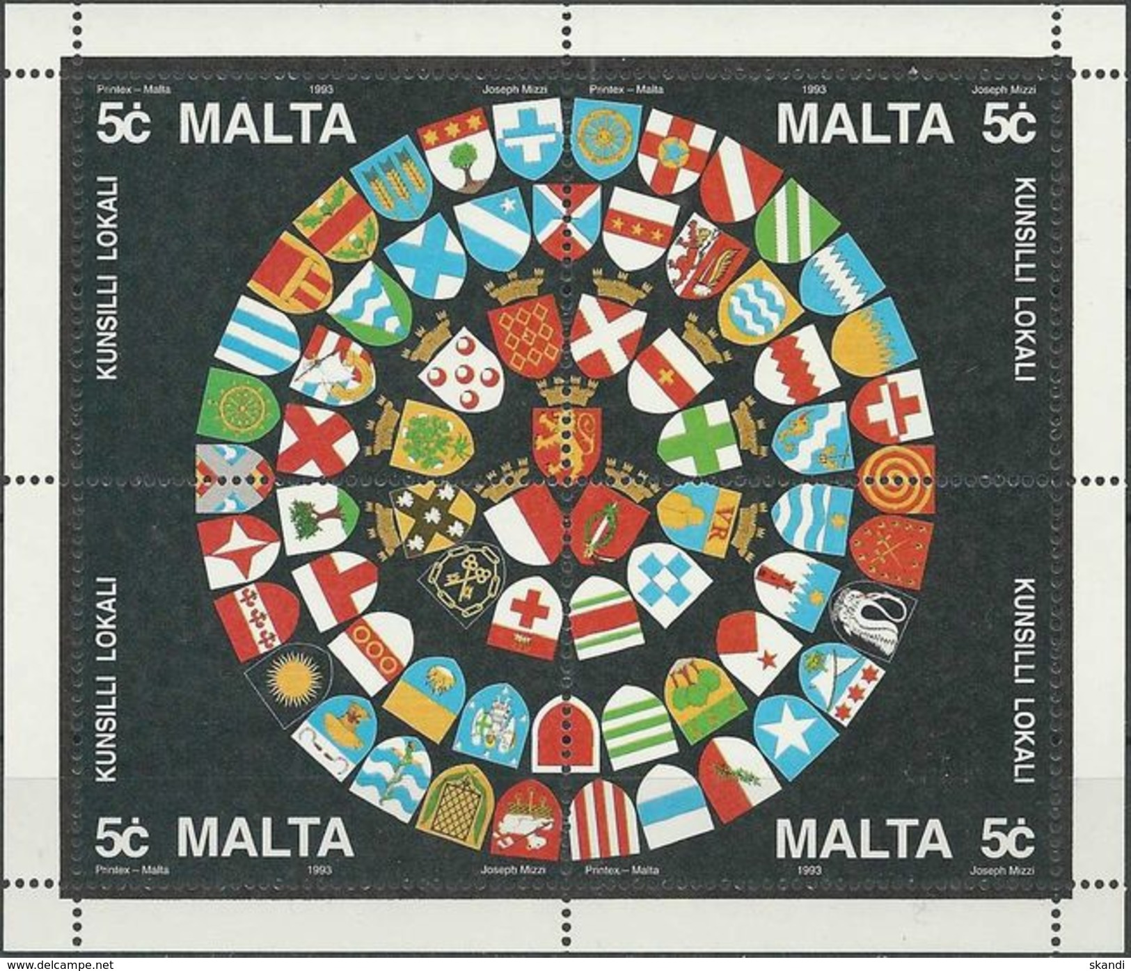 MALTA 1993 Mi-Nr. Block 13 ** MNH - Malta