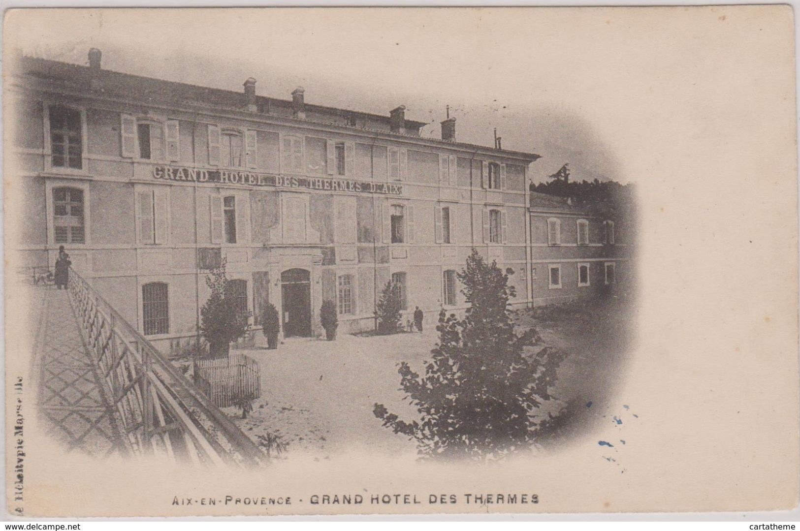 CPA - Aix En Provence - Grand Hôtel Des Thermes - Aix En Provence