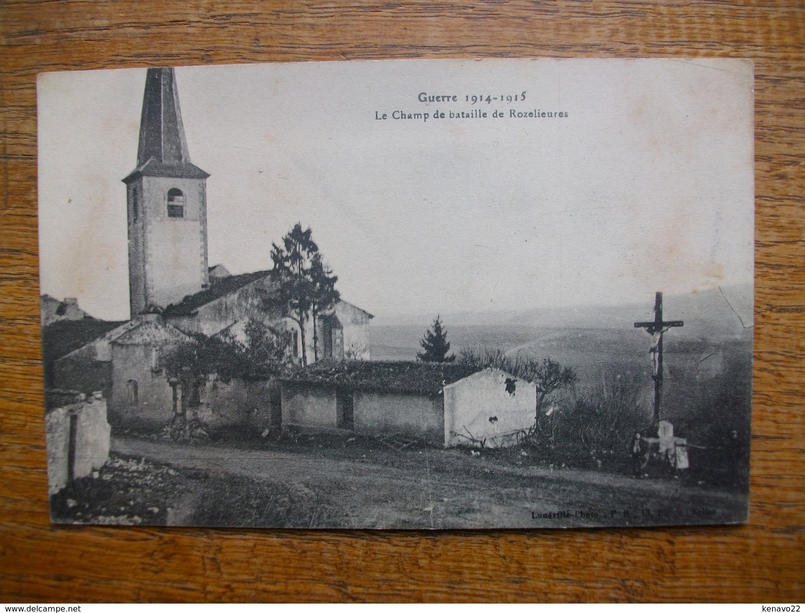 Guerre 1914 - 1915 Le Champ De Bataille De Rozelieures - Autres & Non Classés