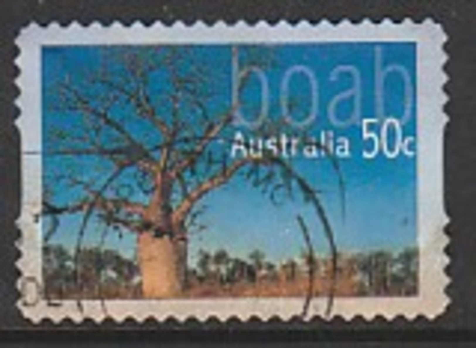 Australia 2005 Australian Trees  50C Multicoloured - Used Stamps