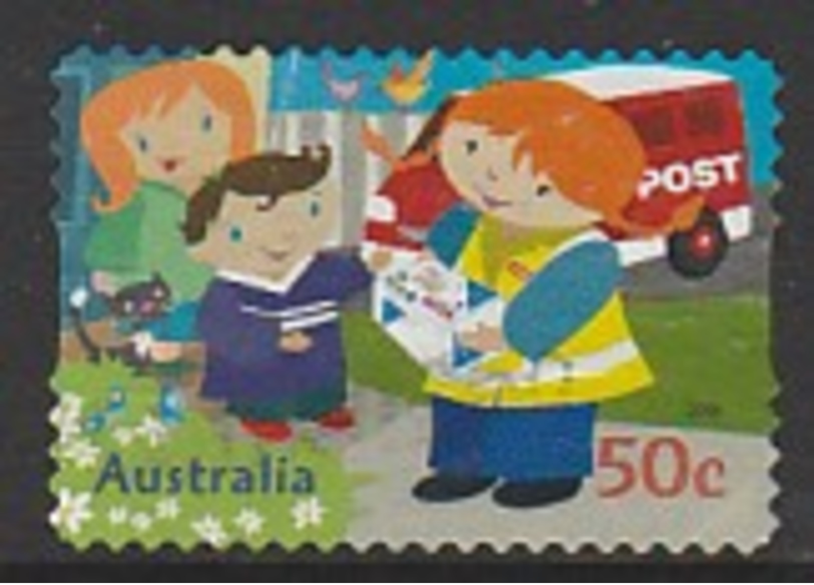 Australia 2006 Postie Kate  50C Multicoloured - Used Stamps