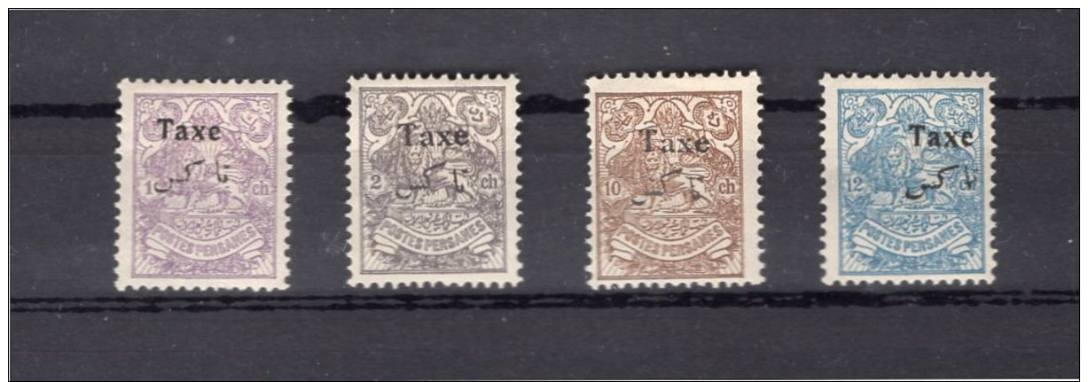 IRAN           1904    TAXE   NICE  LOT                 MINT    FOTO'S !!     ++             343B - Iran