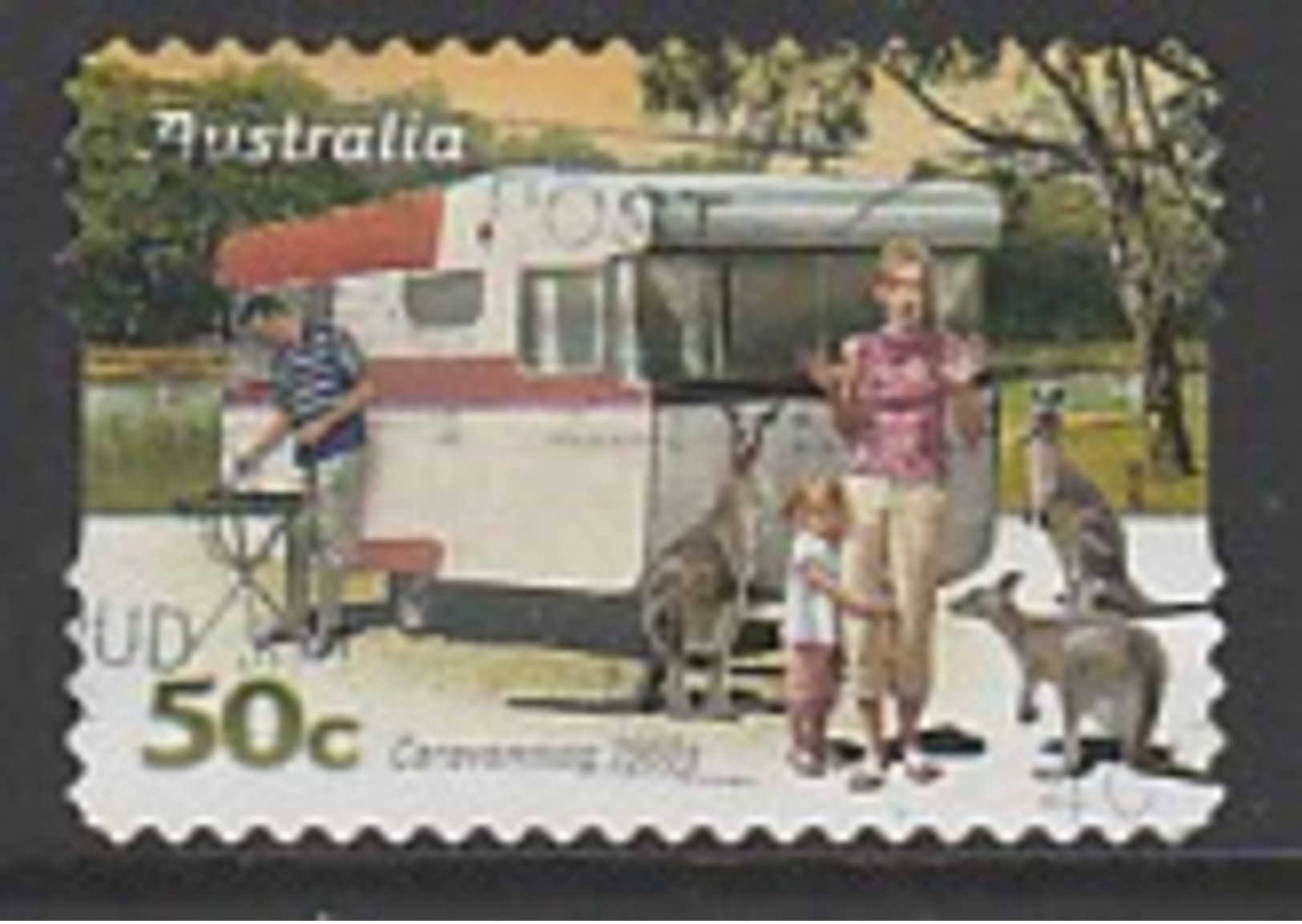Australia 2007 Caravanning Through The Years 50c Multicoloured Used - Used Stamps