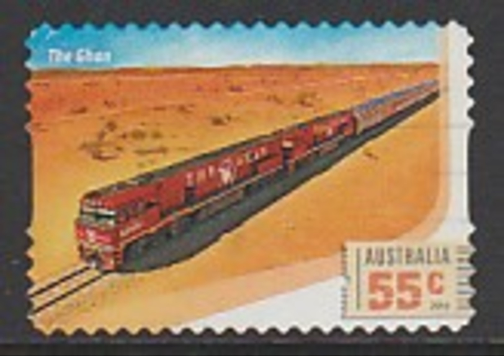Australia 2010 Great Australian Railway Journeys 55c Multicoloured Used - Used Stamps