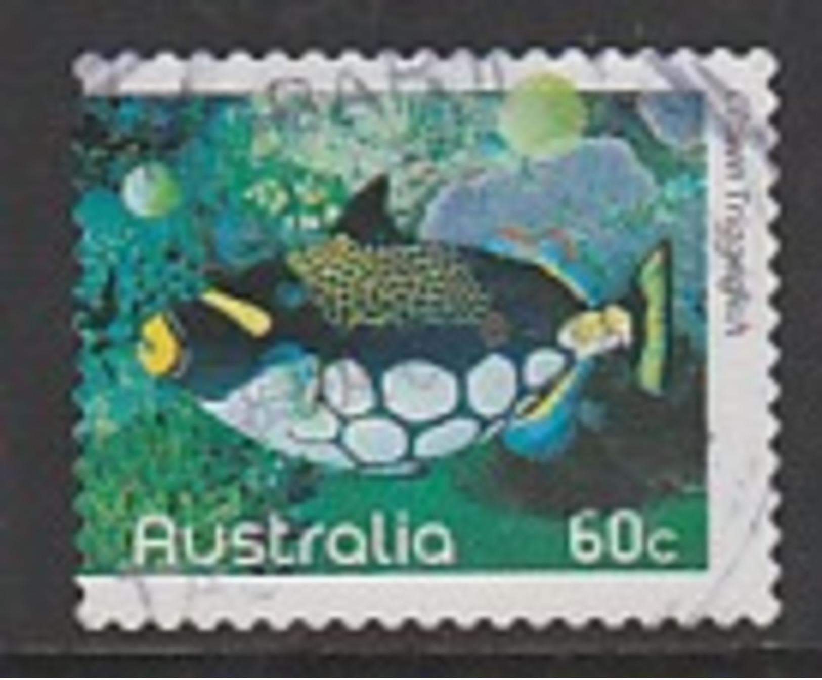 Australia 2010 Fish Of The Reef 55c Multicoloured Used - Used Stamps