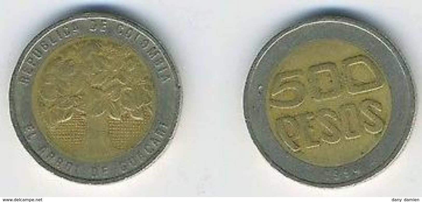 COLOMBIE - COLOMBIA - 500 PESOS (1994) - Kolumbien