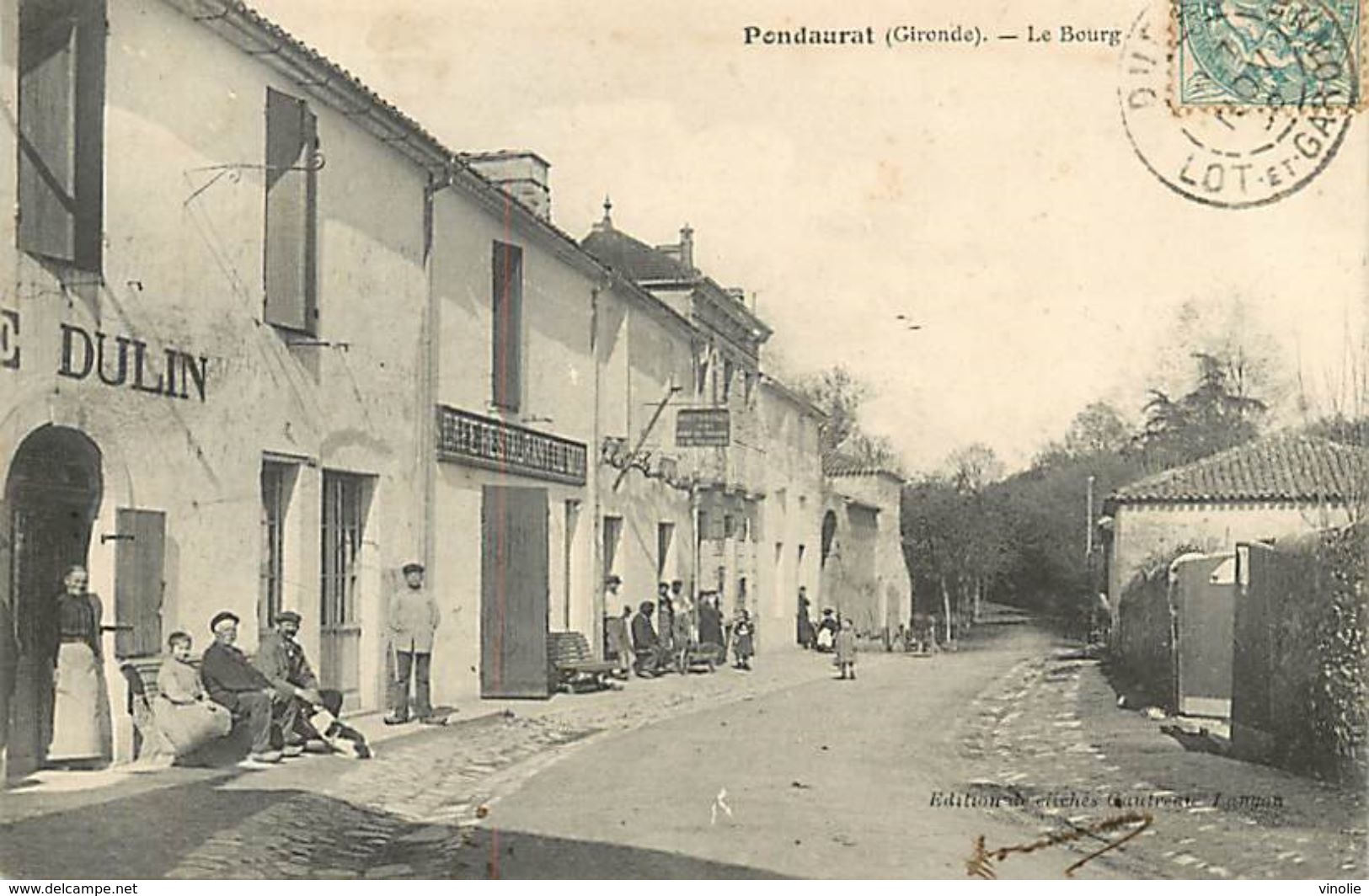 A-17.9126 : PONDAURAT. LE BOURG. - Autres & Non Classés