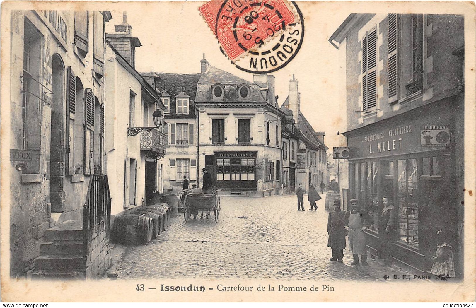 36-ISSOUDIN- CARREFOUR DE LA POMME DE PIN - Issoudun