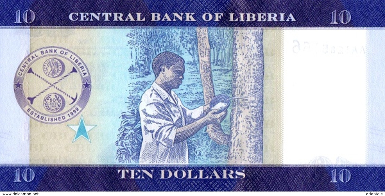 LIBERIA P. 32 10 D 2016 UNC - Liberia