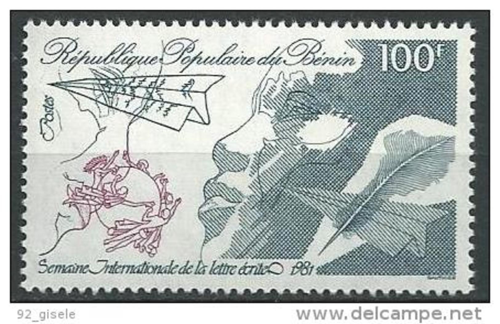 Benin YT 534 " Lettre écrite " 1981 Neuf** - Benin – Dahomey (1960-...)