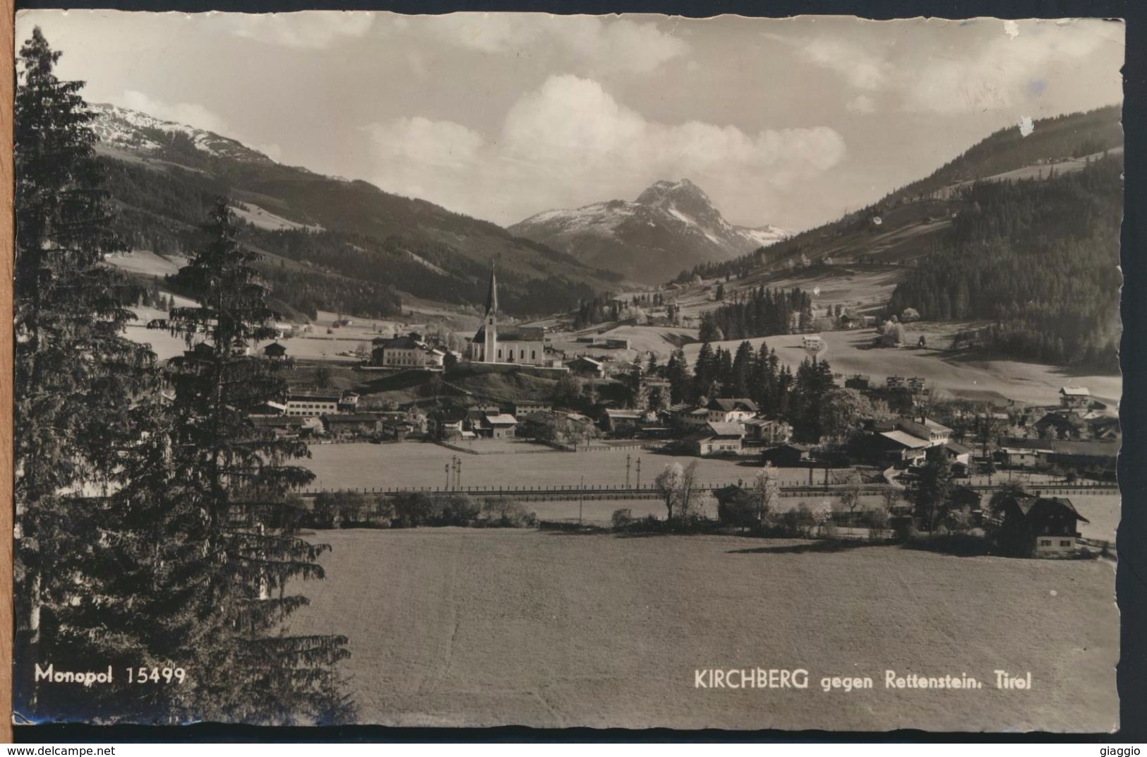 °°° 9107 - KIRCHBERG GEGEN RETTENSTEIN - 1956 With Stamps °°° - Kirchberg
