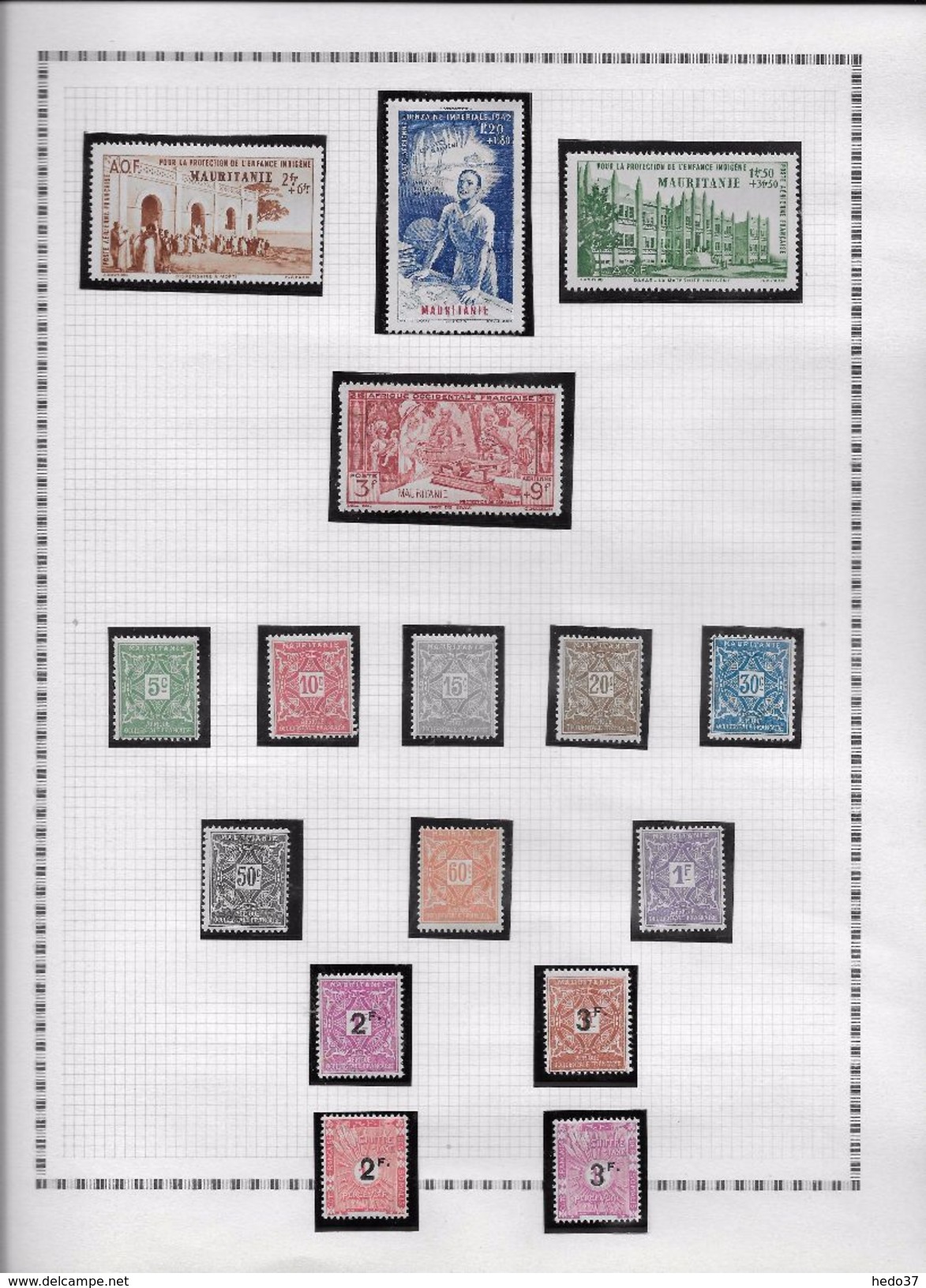 Mauritanie - Collection Vendue Page Par Page - Timbres Neufs */ Oblitérés- Qualité B/TB - Autres & Non Classés