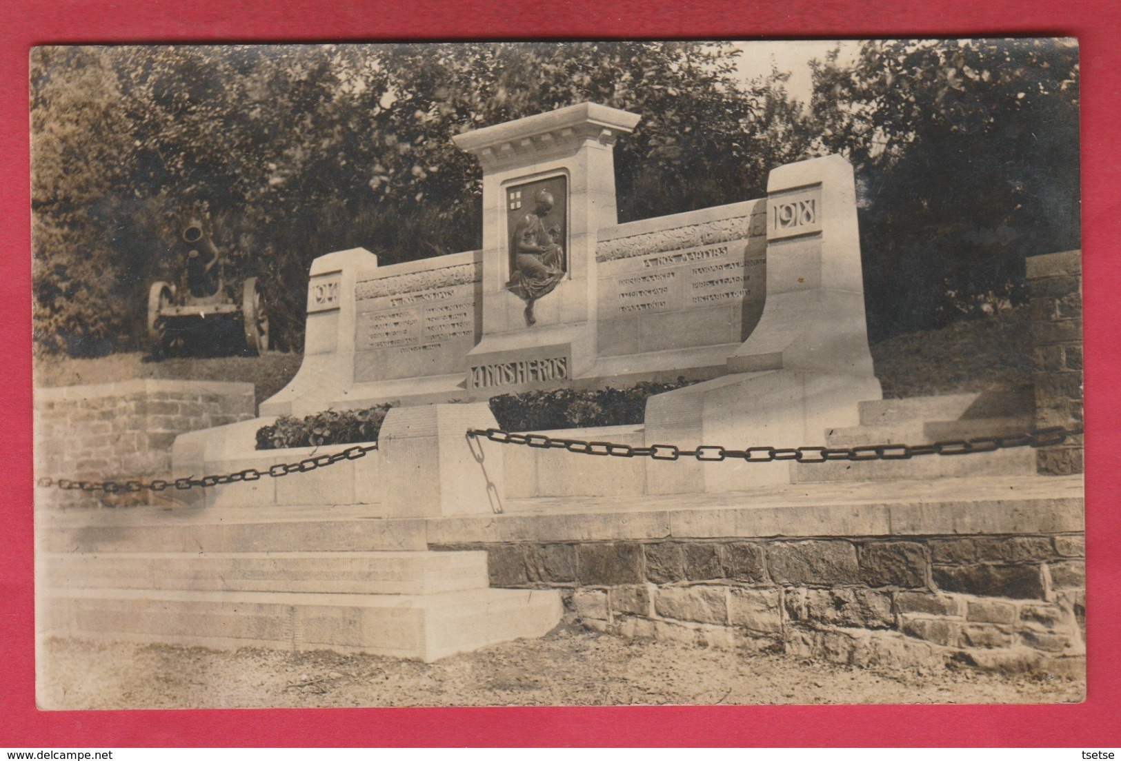 Havelange - Le Monument Aux Victimes Des 2 Guerres - Carte -photo ( Voir Verso ) - Havelange