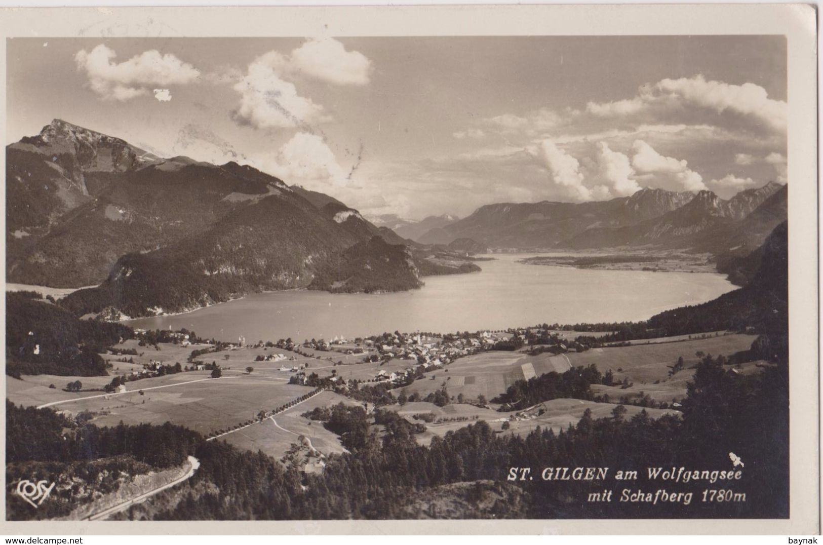 SALZ57   --   ST GILGEN   -    WOLFGANGSEE  --  1932 - St. Gilgen