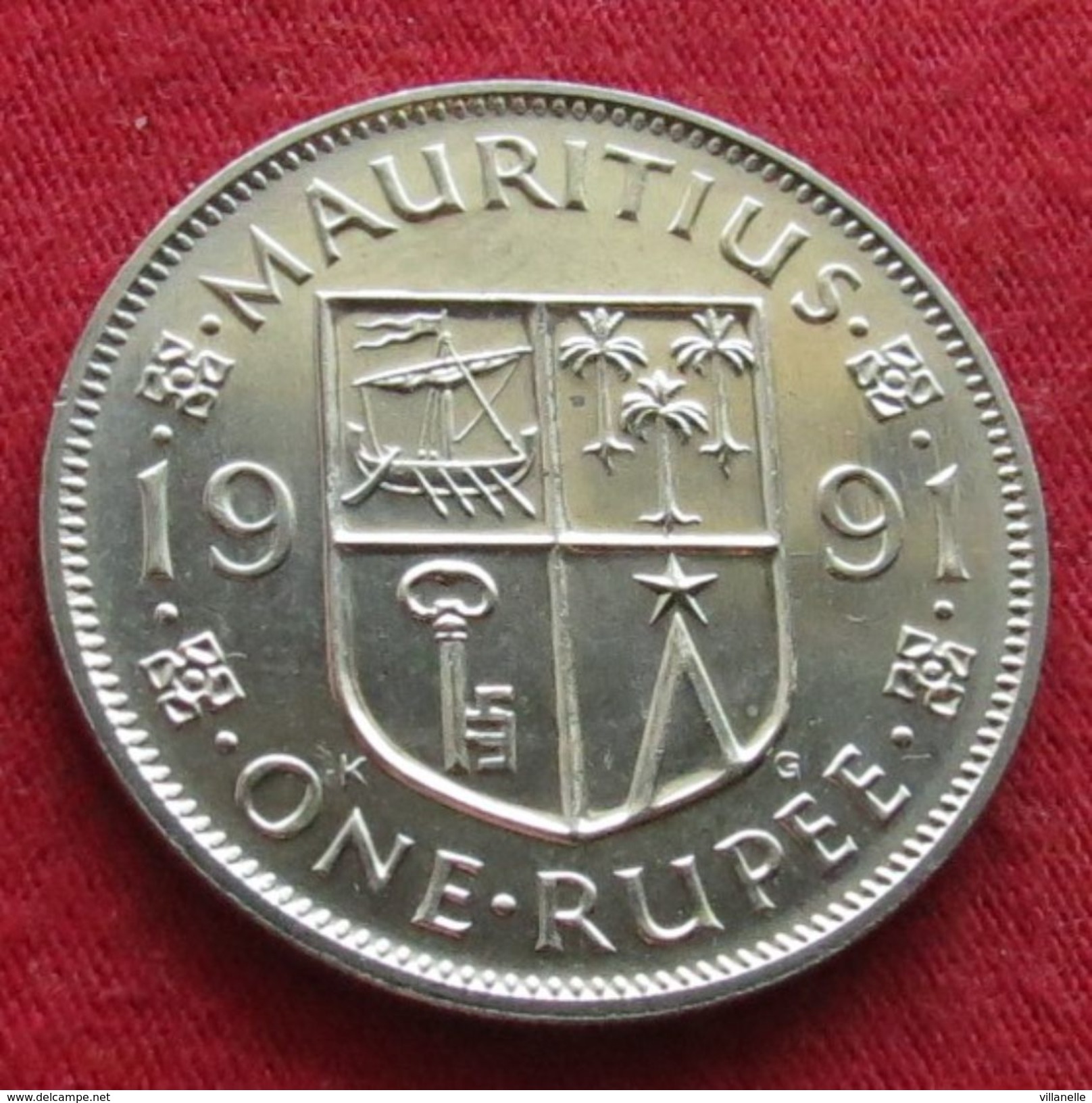 Mauritius 1 Rupee 1991 Mauricia Maurice UNCºº - Mauricio