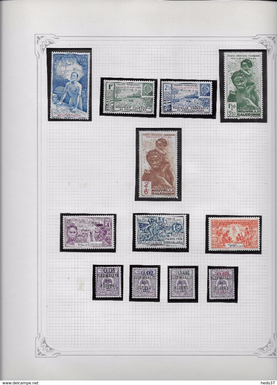 Wallis Et Futuna - Collection Vendue Page Par Page - Timbres Neufs */ Oblitérés- Qualité B/TB - Verzamelingen & Reeksen