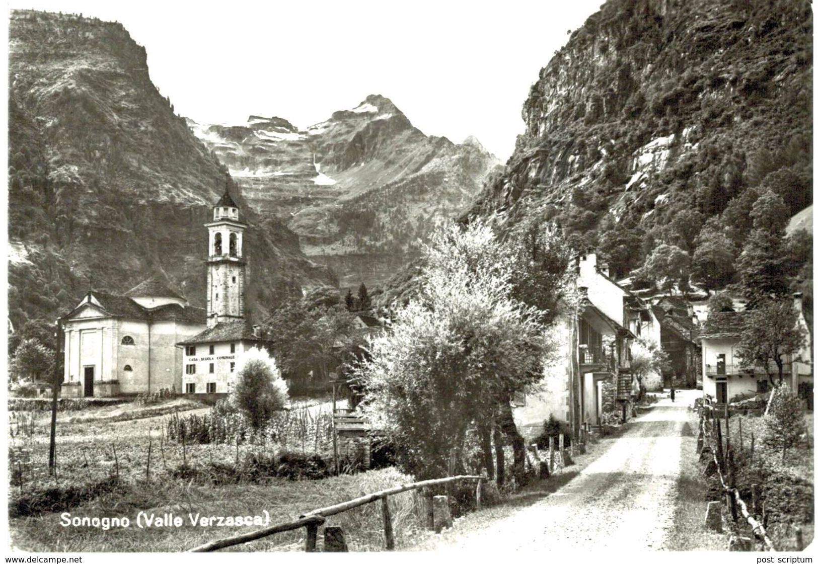 Suisse - Sonogno Monte Zucchero - Valle Verzasca - Sonogno