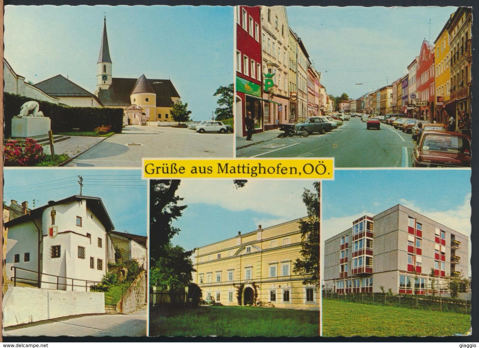 °°° 9131 - GRUSSE AUS MATTIGHOFEN - 1980 With Stamps °°° - Mattighofen