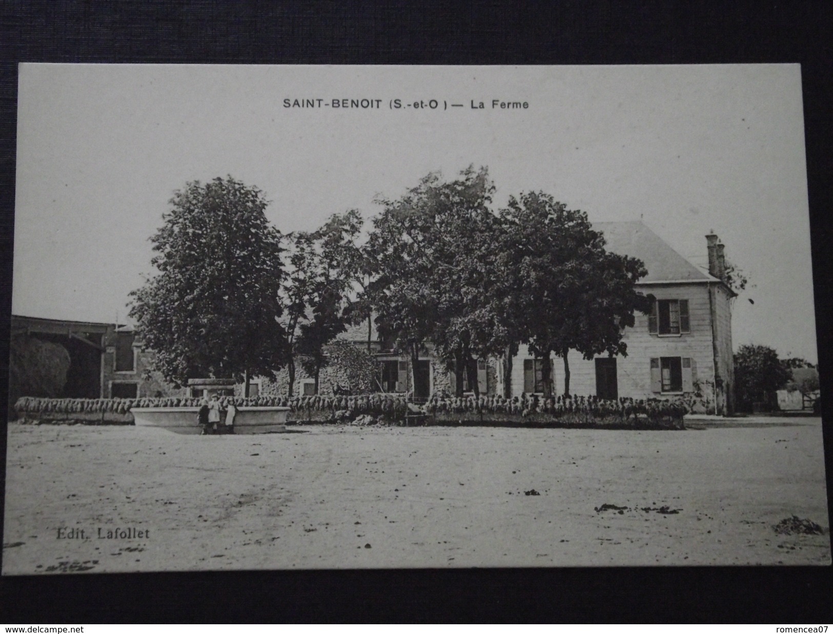 SAINT-BENOIST (Yvelines) - La FERME - Animée - Voyagée - Auffargis