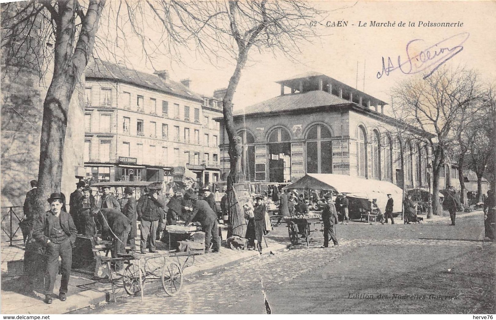 CAEN - Le Marché De La Poissonnerie - Caen