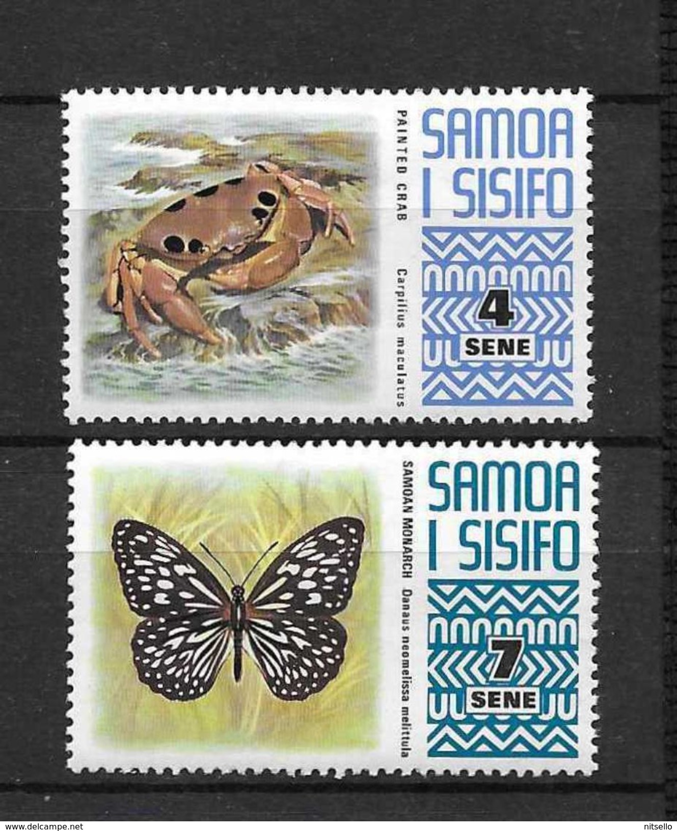 LOTE 1528  ///  SAMOA Y SISIFO *MH - Samoa