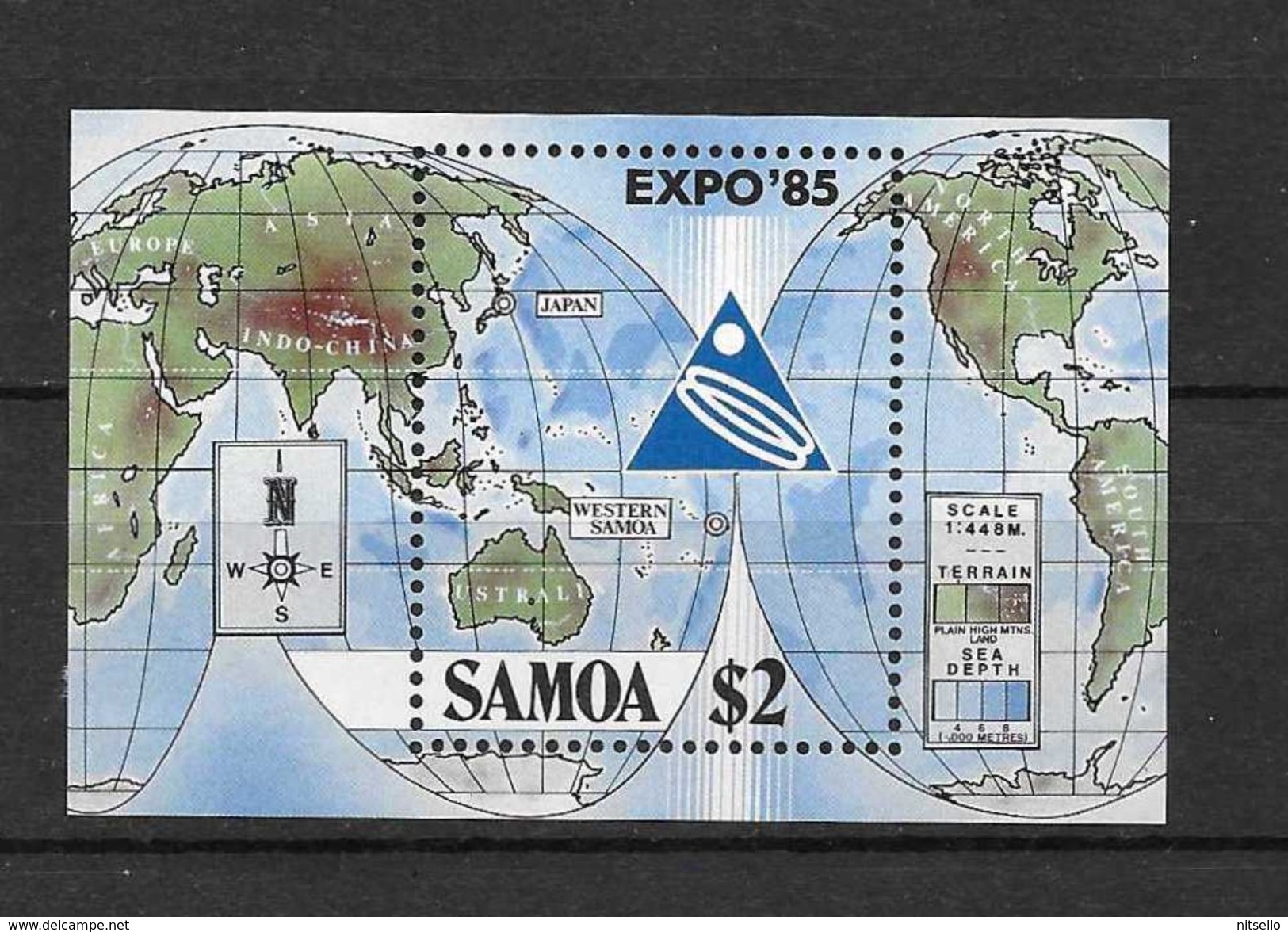 LOTE 1528   ///  SAMOA Y SISIFO *MH - Samoa