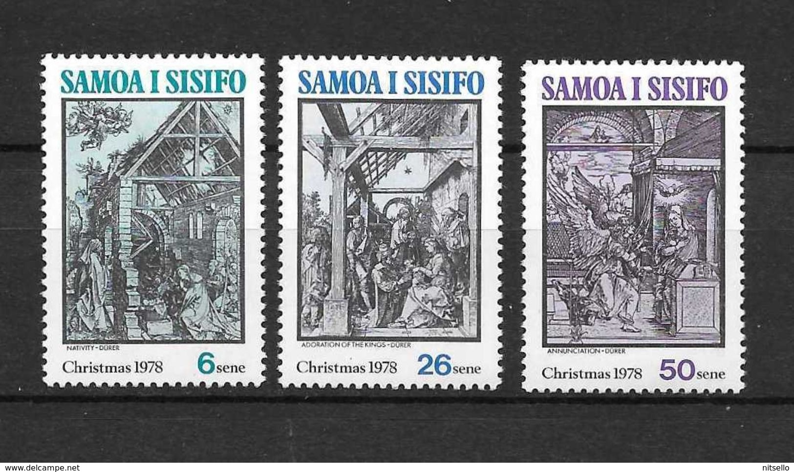 LOTE 1528  ///  SAMOA Y SISIFO *MH - Samoa