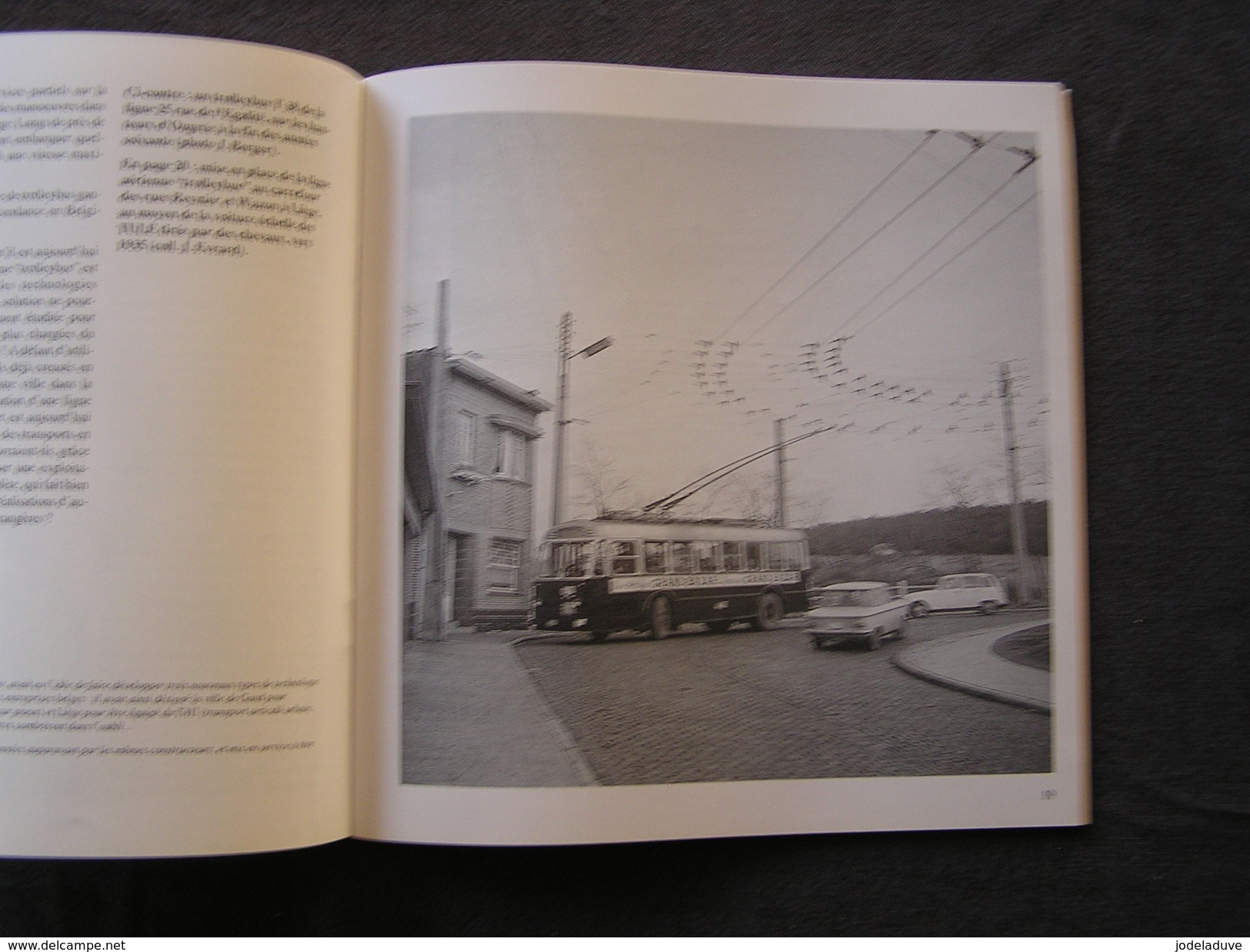 LE TROLLEYBUS A LIEGE Régionalisme Transport STIL Autobus Bus Ligne de Tram Fléron Ougrée Jemeppe Chenée