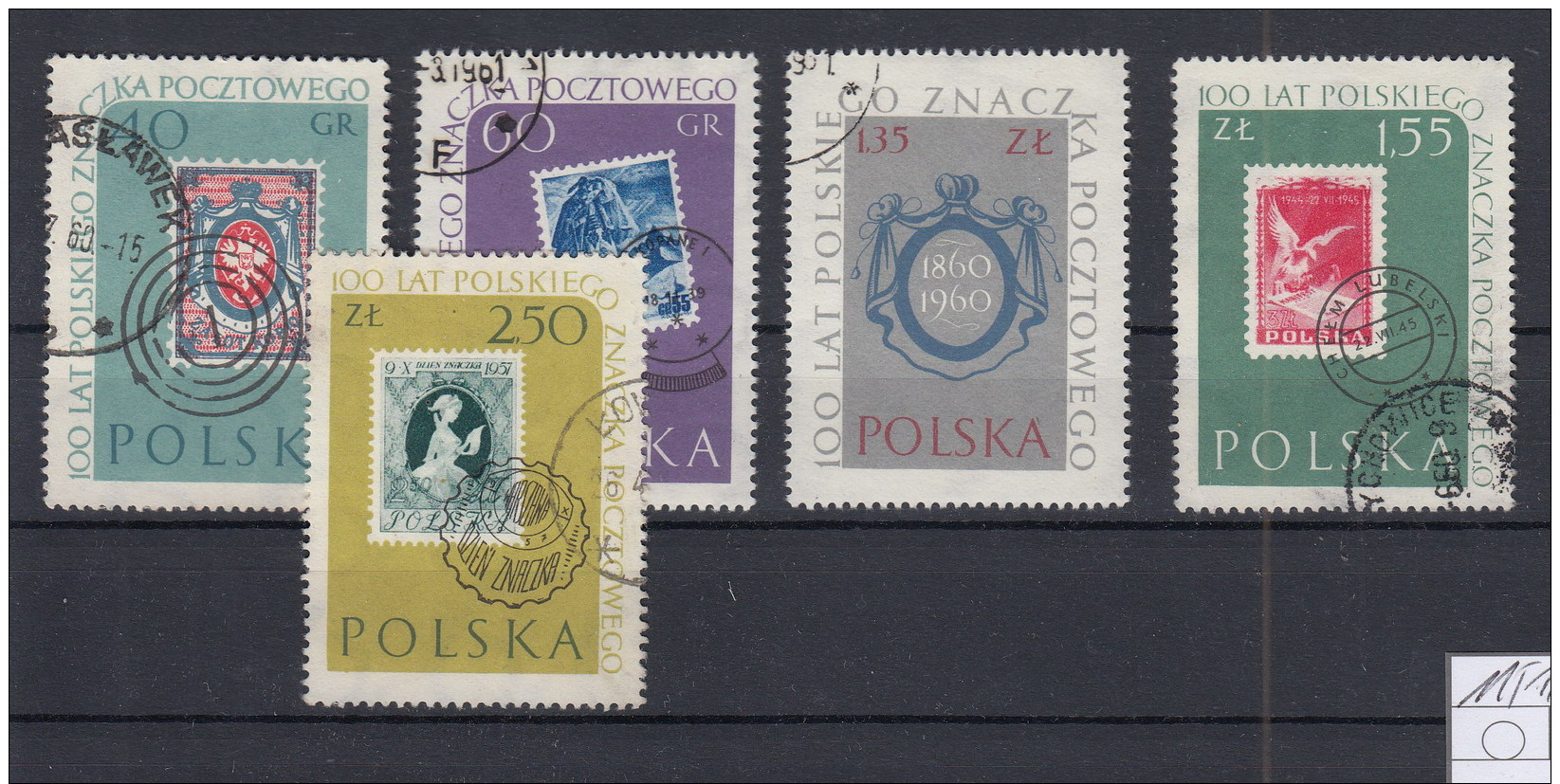 Polen Michel Cat.No. Used 1151/1155 - Used Stamps