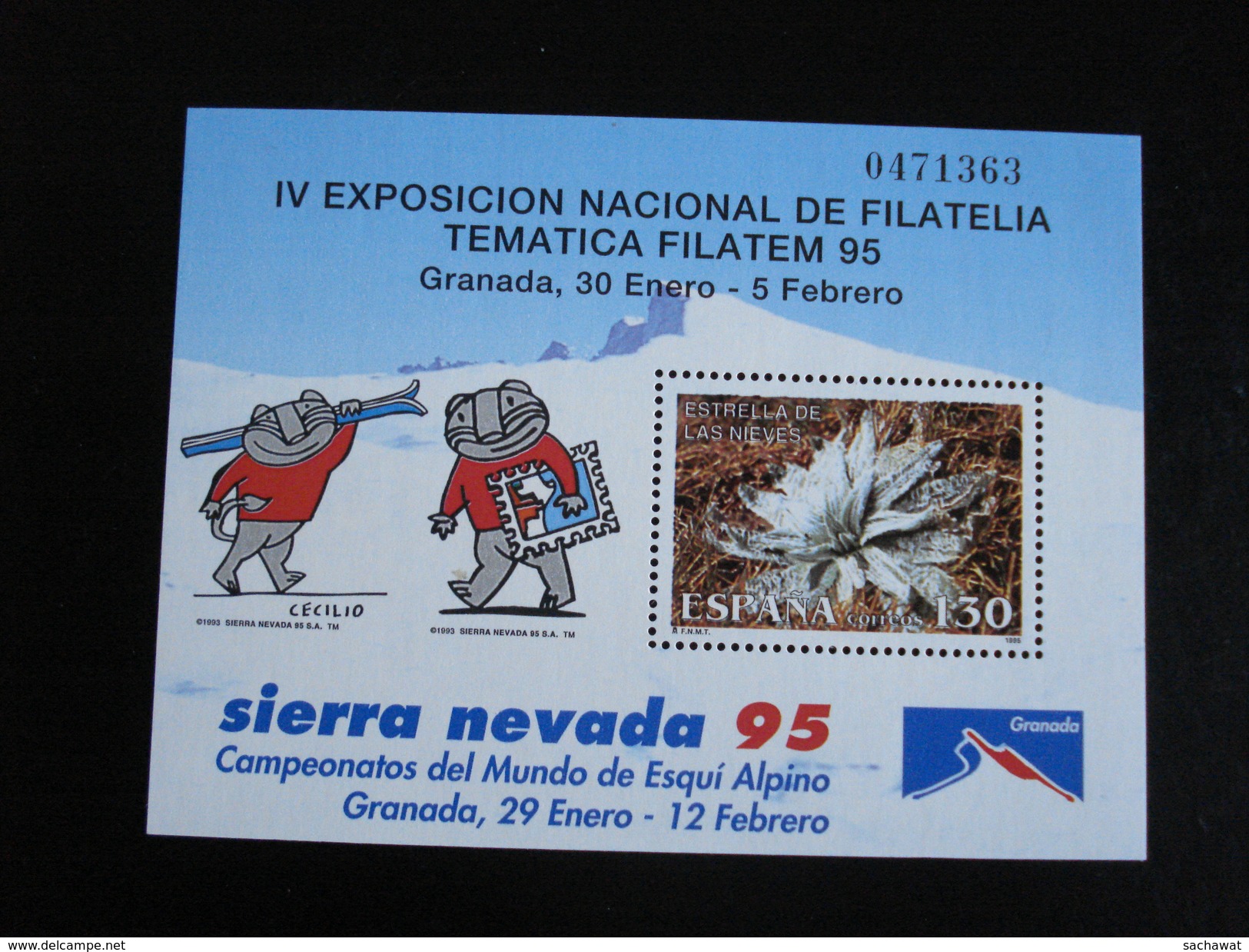 Espagne - Année 1995 - Filatem 95 - Y.T. 2934 Ou BF 62 - Neuf (**) Mint (MNH) - Nuevos