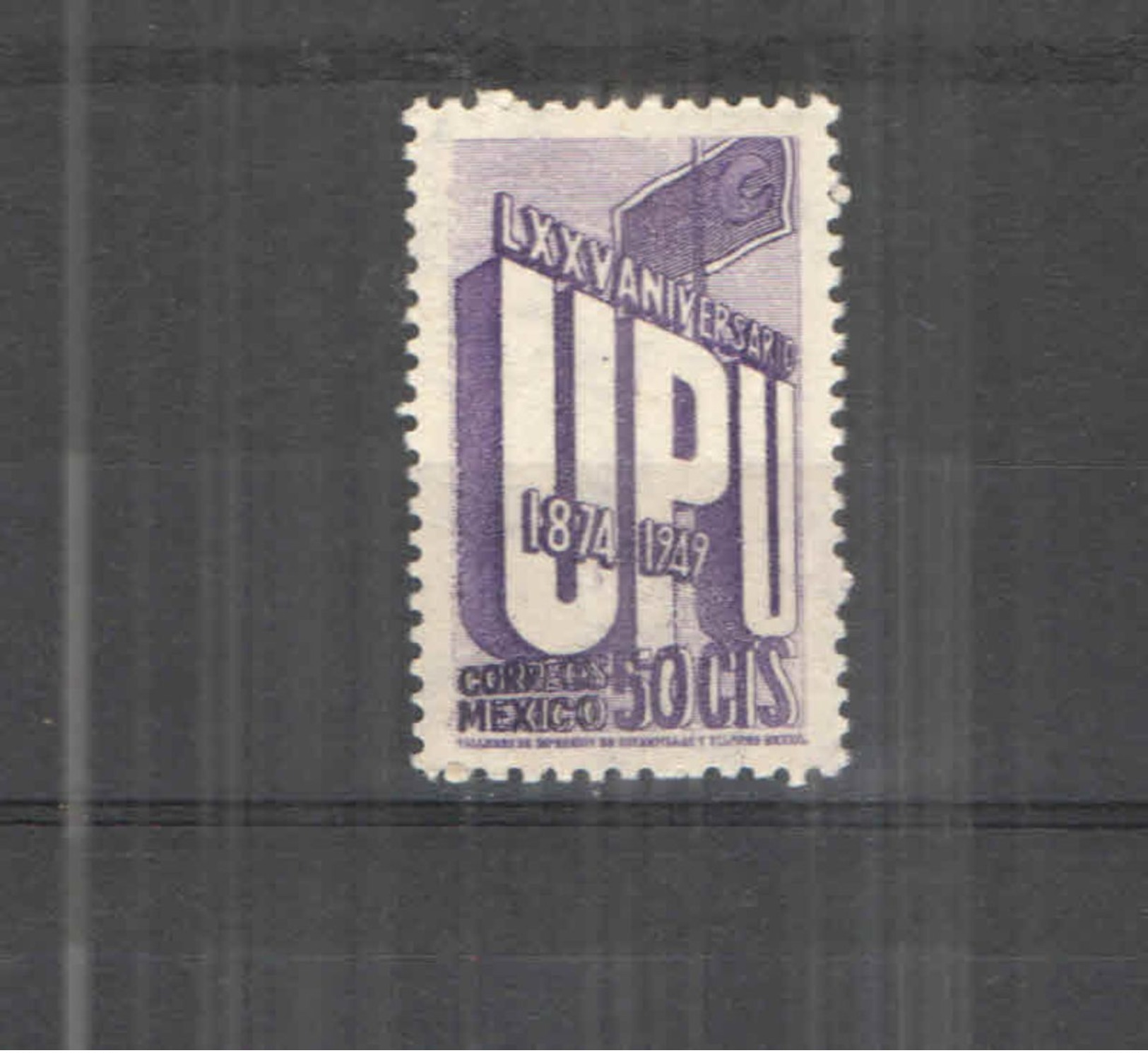 Messico PO 1949 Upu Scott.872+ Nuovi See Scan - Messico