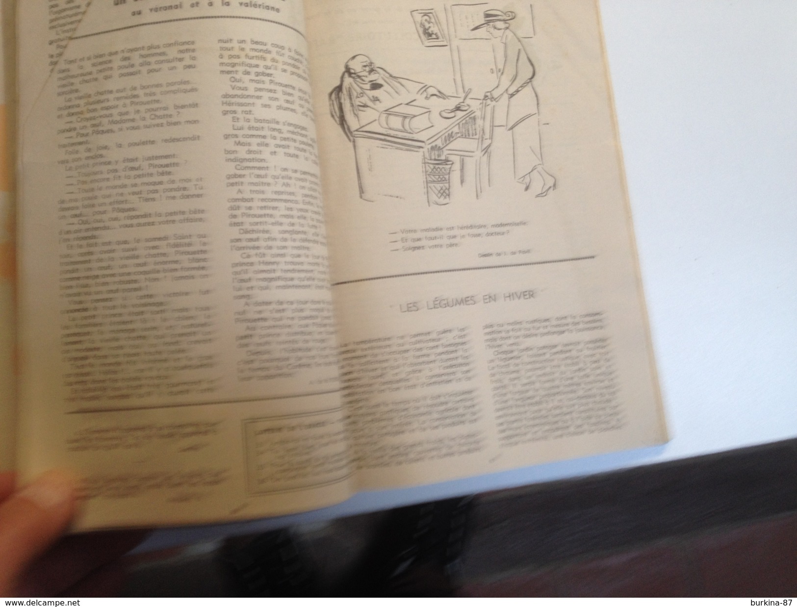 almanach, BERR, 1937 , environ 128 pages, La pharmacie LANDES
