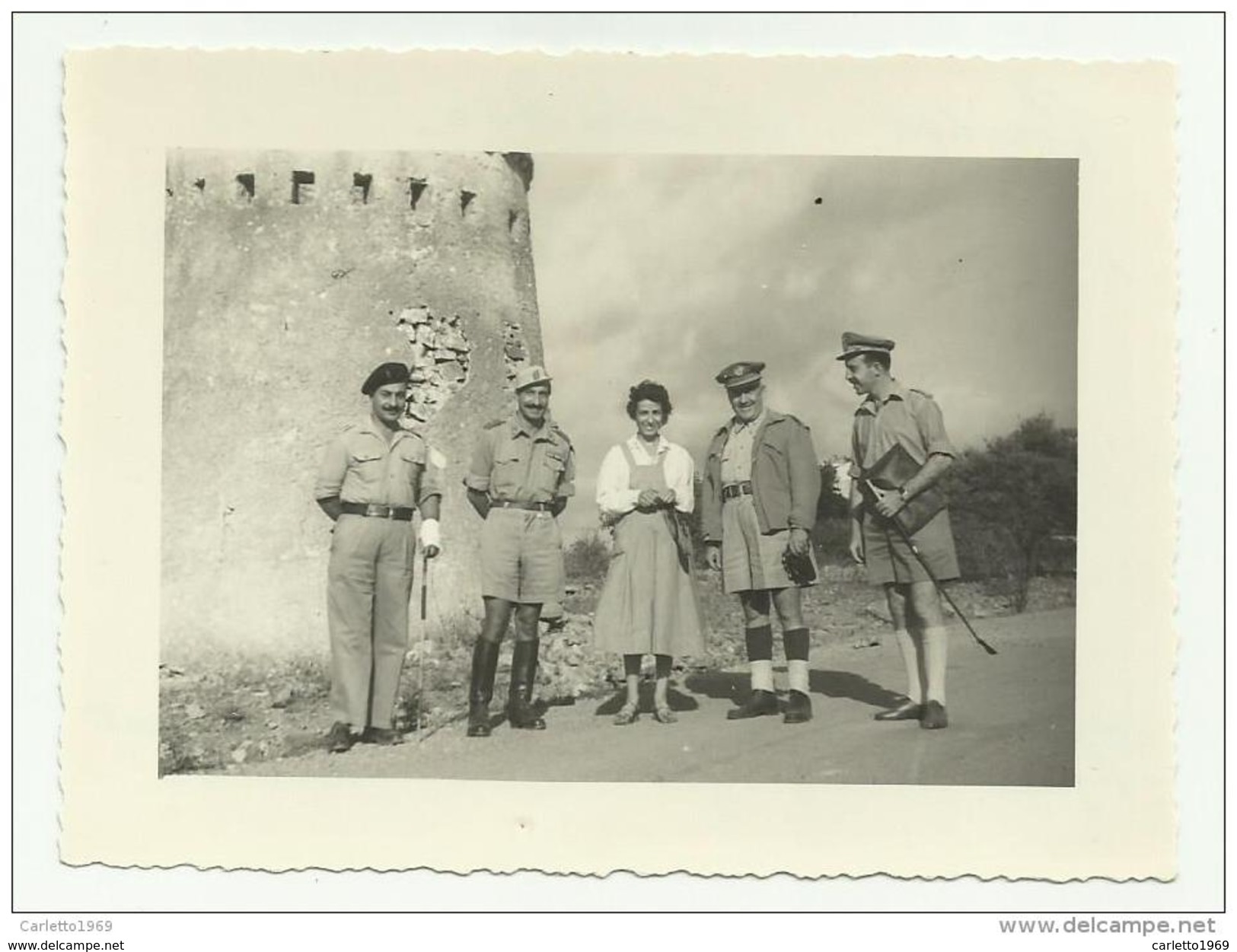 FOTO BAIDOA SETTEMBRE 1950 COLONIALISMO ITALIANO   CM.11X8 - Guerre, Militaire