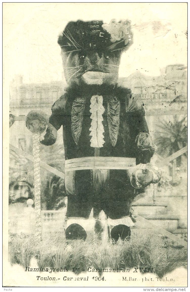 N°58239 -cpa Toulon -carnaval 1904- - Toulon